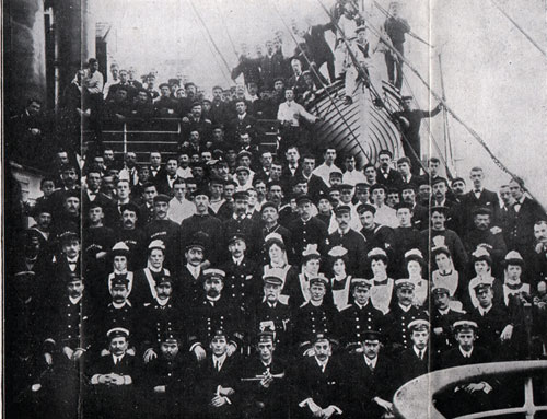 Corsican  - officers and crew of The Corsican